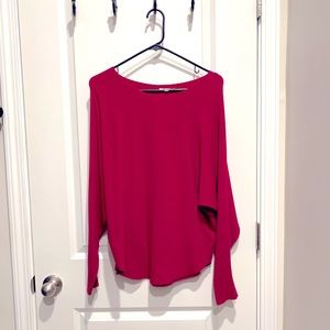 Vila Milano hot pink sweater. Size M. Worn once